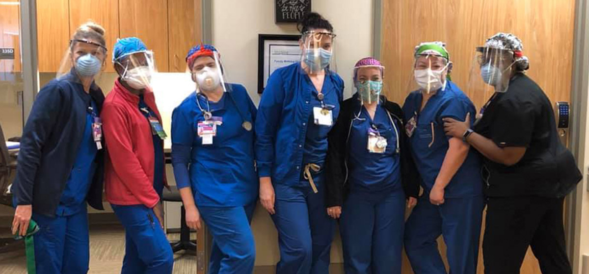 3D-printing face shields for critical medical workers