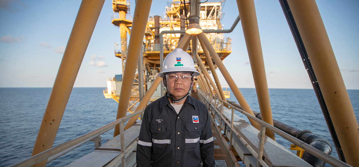 我是一名海上安装经理